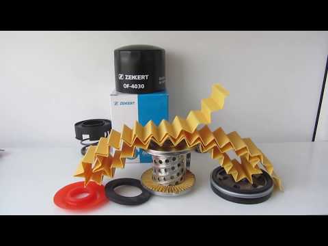Видео: Масляный фильтр Zekkert OF 4030