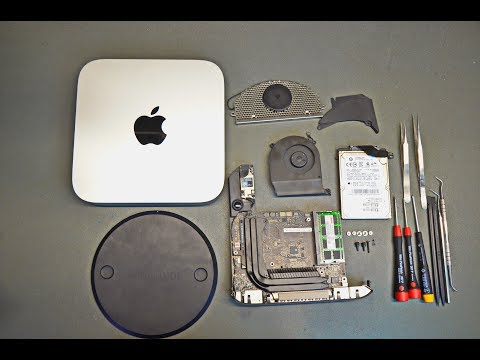 Видео: Apple Mac mini A1347 Замена видеочипа