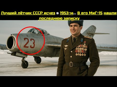 Видео: Лучший лётчик СССР исчез в 1953-м, В его МиГ-15 нашли последнюю записку...