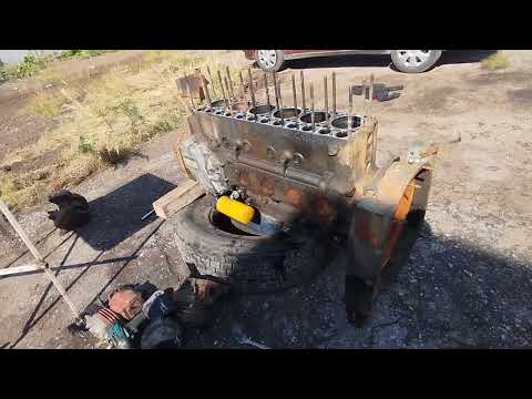 Видео: Полный разбор двигателя Шакман WD 618 WD 12. Провернуло вкладыши. 