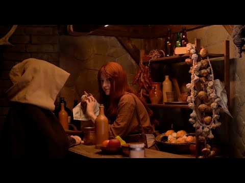 Видео: ASMR | Новые знакомства в таверне | фентази история, толпа, шепот (ep2)
