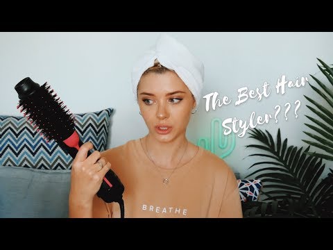 Видео: Лучший фен от Revlon 2 в 1 /THE BEST HAIR DRYER: Revlon One-Step Hair Dryer & Volumizing Styler