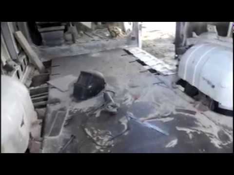 Видео: Переварка днища и лонжеронов Рено Мастер 2. Ч4