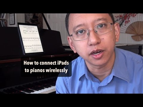 Видео: Как подключить iPad к пианино по беспроводной связи