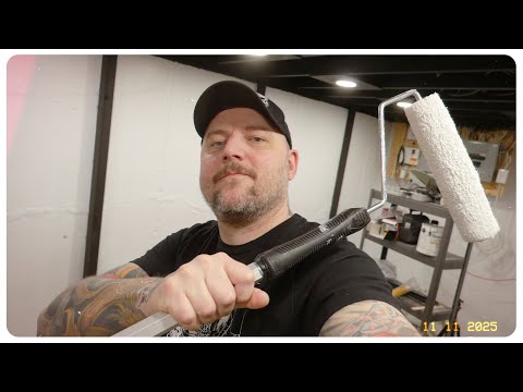 Видео: Покраска грубых бетонных стен в новой студии