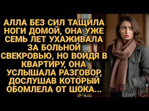 Видео: Еле пришла уставшая домой, зная что и дома не отдохнёшь, но подслушала такое...