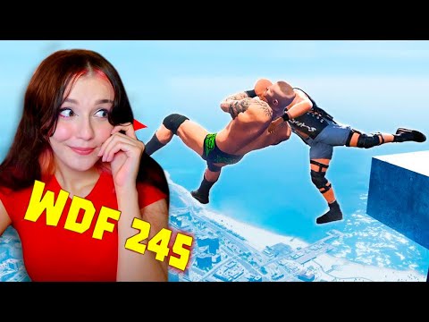 Видео: Лютые приколы в играх | WDF 245 | ПЕТУШИНЫЕ БОИ Реакция