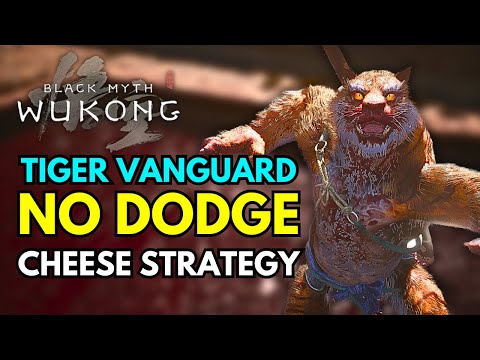 Видео: Как победить Tiger Vanguard без уклонений в Black Myth Wukong