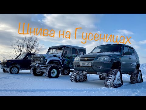 Видео: Нива на гусеницах установка и тест драйв