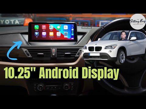 Видео: Полная установка + обзор экрана Android для BMW X1.