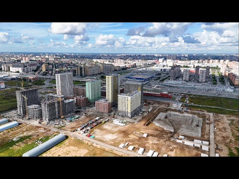 Видео: Динамика строительства ЖК «Корней» — август 2024