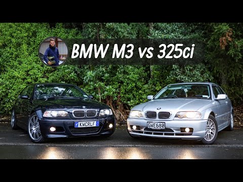 Видео: BMW E46 M3 против 325ci — вам нужна машина M?