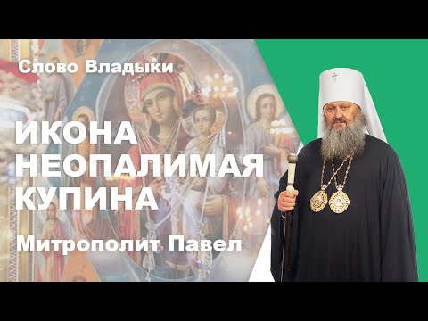 Видео: Икона Неопалимая купина