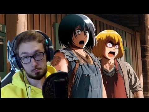 Видео: РЕАКЦИЯ НА Атака титанов: Если бы аниме было про студентов (Переозвучка) реакция на TheNafig