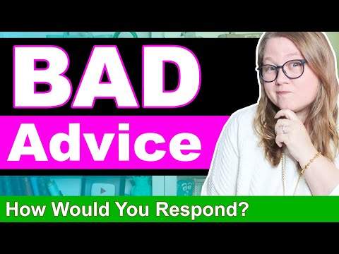 Видео: ВРЕДНЫЙ СОВЕТ: Как бы вы отреагировали? || Отем Бекман