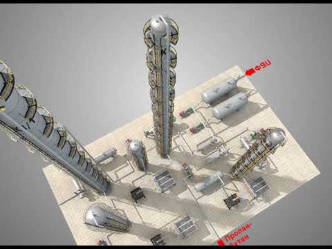 Видео: Газо-фракционирующая установка ГФУ