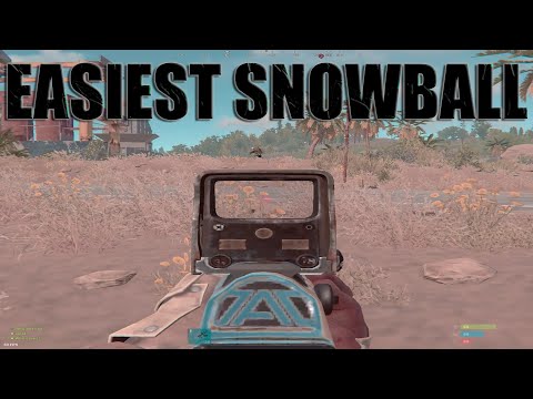 Видео: THE EASIEST SNOWBALLS WIPEDAY - RUST | РАСТ