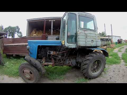 Видео: Гусеничный трактор Т 70 на колесах .Часть 1 Crawler tractor on wheels