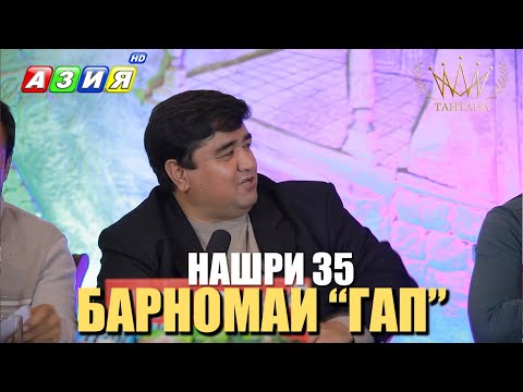 Видео: БАРНОМАИ “ГАП”. НАШРИ 35. НАВ. 2023