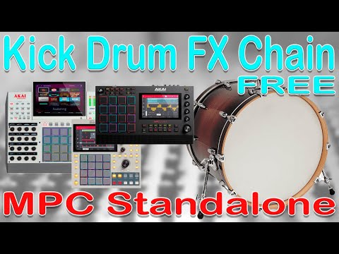 Видео: Учебник Akai MPC. Обрабатывайте удары в автономном режиме MPC. БЕСПЛАТНАЯ цепочка эффектов. Трюк ...