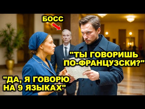 Видео: Босс слышит, как уборщик говорит на 9 языках — то, что он делает дальше, потрясает весь офис.