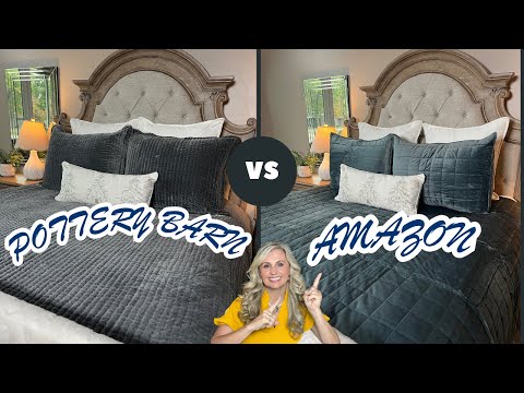 Видео: Pottery Barn против amazon bedding | Стоит ли покупать дорогое постельное белье?