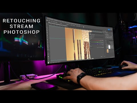Видео: Предметная ретушь — стрим работы ретушера