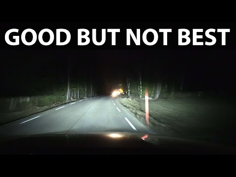 Видео: Тест светодиодных матричных фар Audi e-tron 55