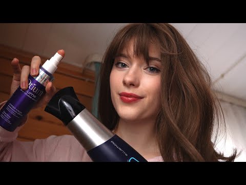 Видео: Мытьё и массаж головы в русском салоне красоты, уход за кожей | Мягко говоря на русском языке | ASMR