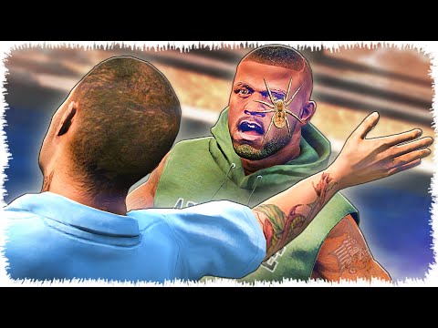 Видео: Джонни бетіңде өрмекші тұр (GTA V)