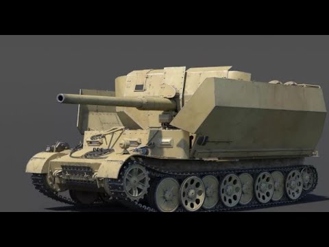 Видео: Немецкая ЗСУ 8,8-sm Flak Sonderfahrgestell