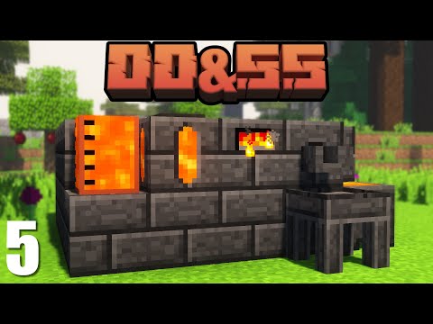 Видео: DD&SS #5 - Плавильня | Выживание в Майнкрафт с МОДАМИ!
