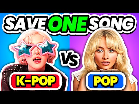 Видео: Save One Drop One: K-Pop против Pop⚡️ Сможете ли вы выбрать? | KPOP GAME 2025