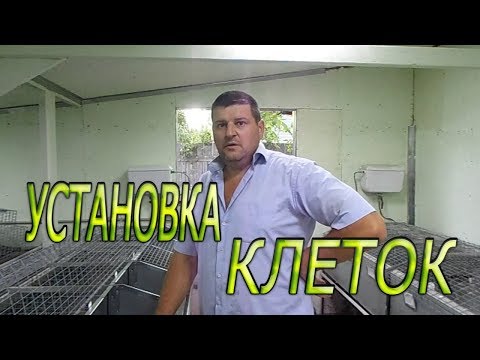Видео: НОВЫЙ КРОЛЬЧАТНИК, НОВЫЕ КЛЕТКИ, делаем ниппельную систему поения.
