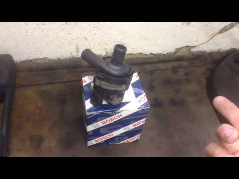 Видео: Циркуляционный  насос печки мерседес W221