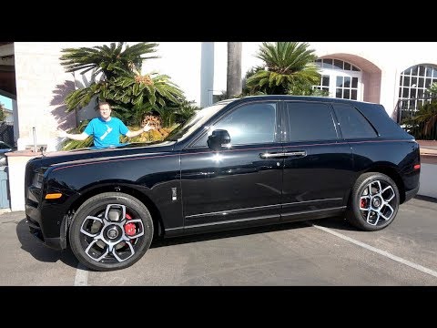 Видео: Rolls-Royce Cullinan Black Badge 2020 года - это ультра-люксовый внедорожник за $480 000