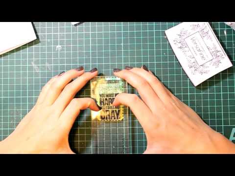 Видео: Открытка-шейкер с окошком (Tutorial: CAS Shaker Card with Simon Says Stamp Dies and Stamps)