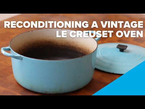 Видео: Как я бережно отреставрировал 50-летнюю духовку Le Creuset