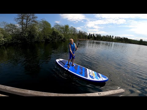 Видео: SUP Bestway Hydro Force Oceana 10 Обзор и тест