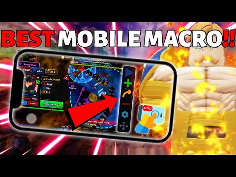 Видео: Как AFK-фермерить макросы на мобильном устройстве — Anime Vanguards