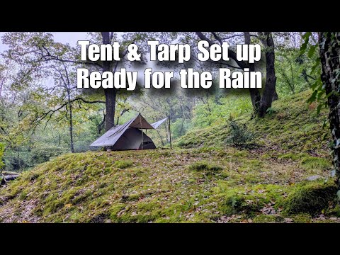 Видео: Расслабляющий лагерь на берегу реки • Брезент DD 3,5 x 3,5