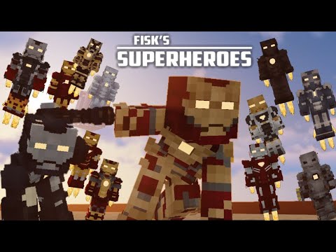 Видео: Fisk's Superheroes #1 ЖЕЛЕЗНЫЙ ЧЕЛОВЕК!!!