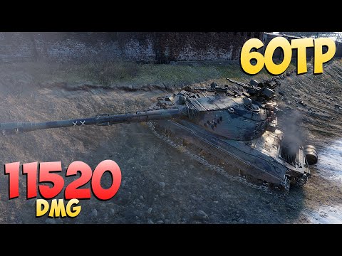 Видео: 60TP - 7 Kills 11.5K DMG - Злобный! - Мир Танков