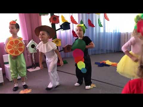 Видео: Осіннє свято «Танок грибочків», шумовий оркестр середня група «Зореліт»