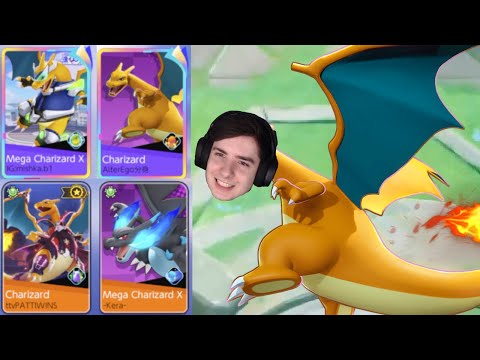 Видео: 4 ЧАРИЗАРДА в одной игре?! | Pokemon Unite