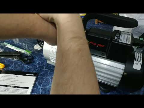 Видео: Первый запуск вакуумного насоса CPS VP4D