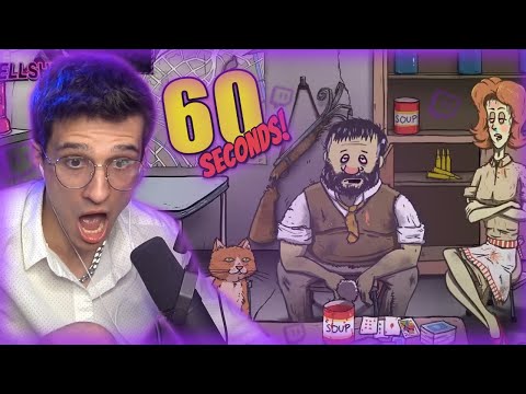 Видео: МЕЛШЕР ИГРАЕТ В 60 Seconds! || Нарезка стрима MellSher