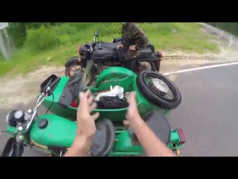 Видео: Едем на уралах в д.Башкино /дорога домой / 3