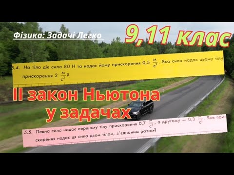 Видео: 3/7✨2 ЗАДАЧІ та Як застосовувати ІІ закон Ньютона | Фізика : Задачі Легко