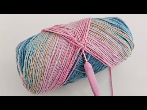 Видео: ЭТО ШУТКА? 🤩 Даже новички справятся / Но результат выглядит профессионально - Вязание крючком